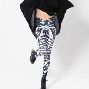 Blackmilk Bone Machine Leggings